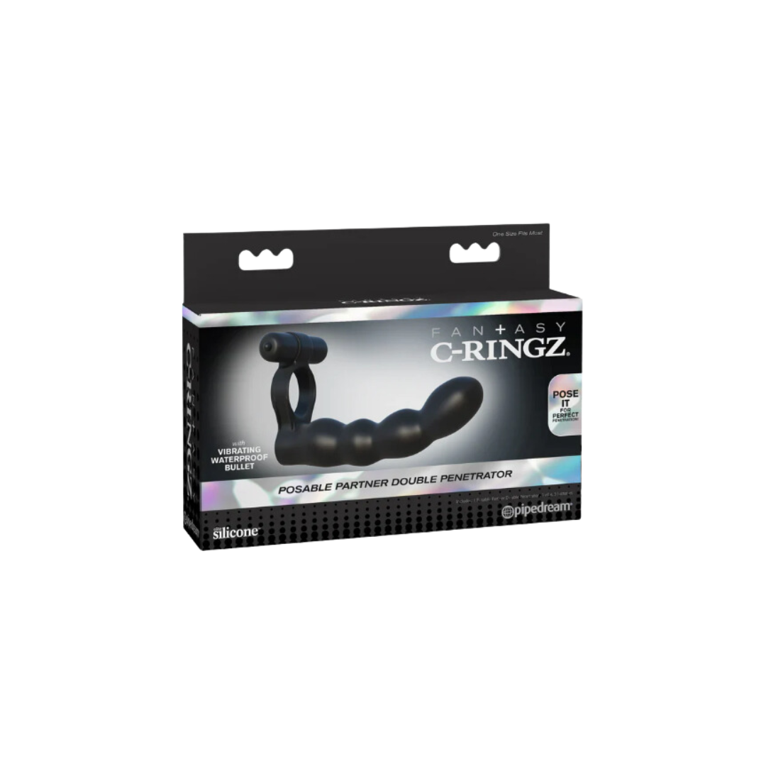 Fantasy C-Ringz Posable Partner Double Penetrator