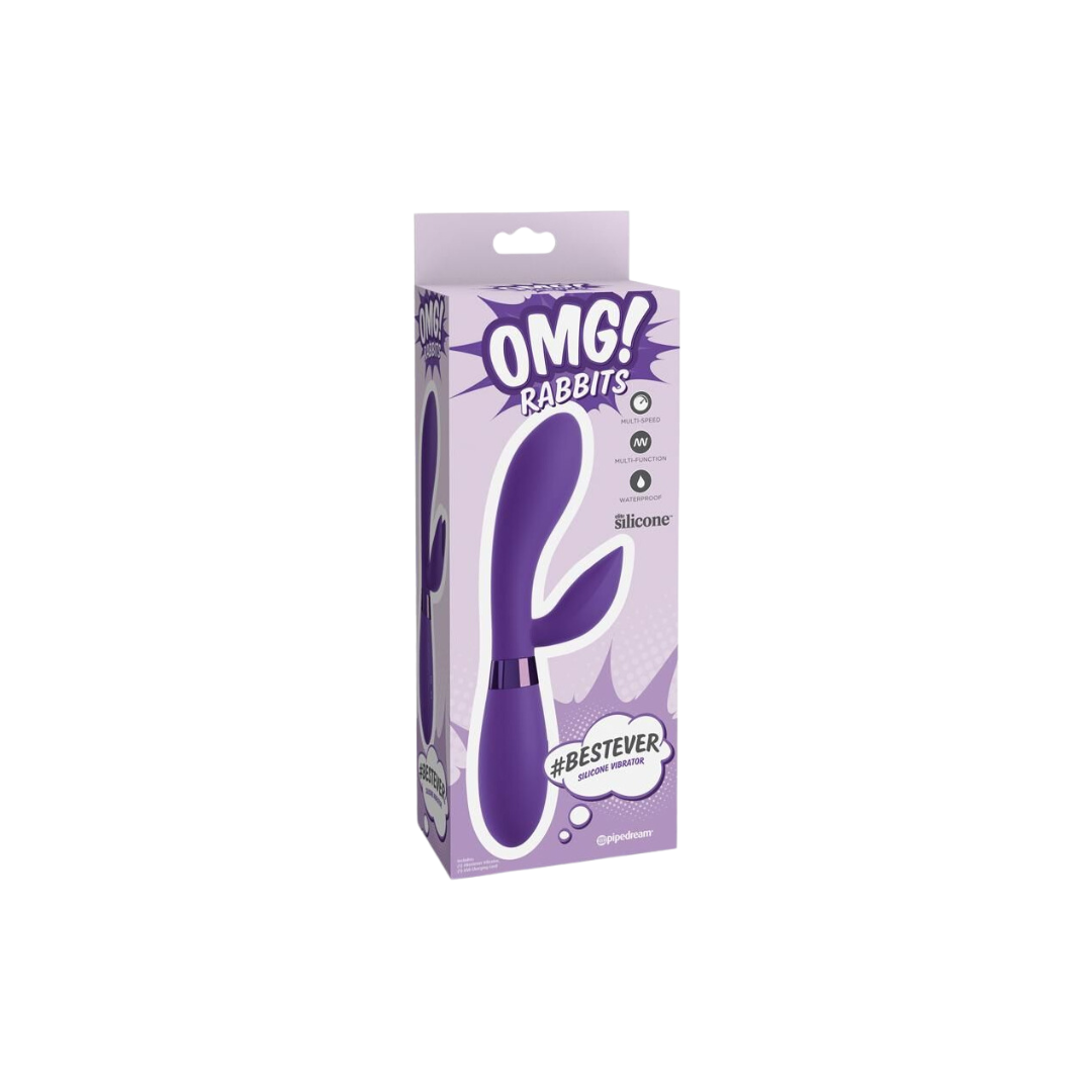 OMG Rabbit Best Ever Flat Purple