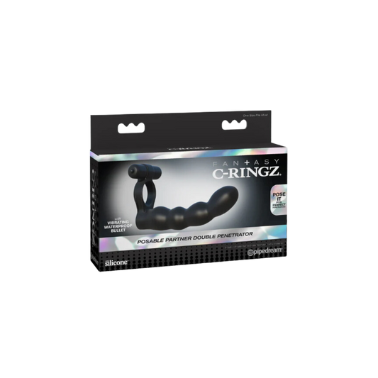 Fantasy C-Ringz Posable Partner Double Penetrator