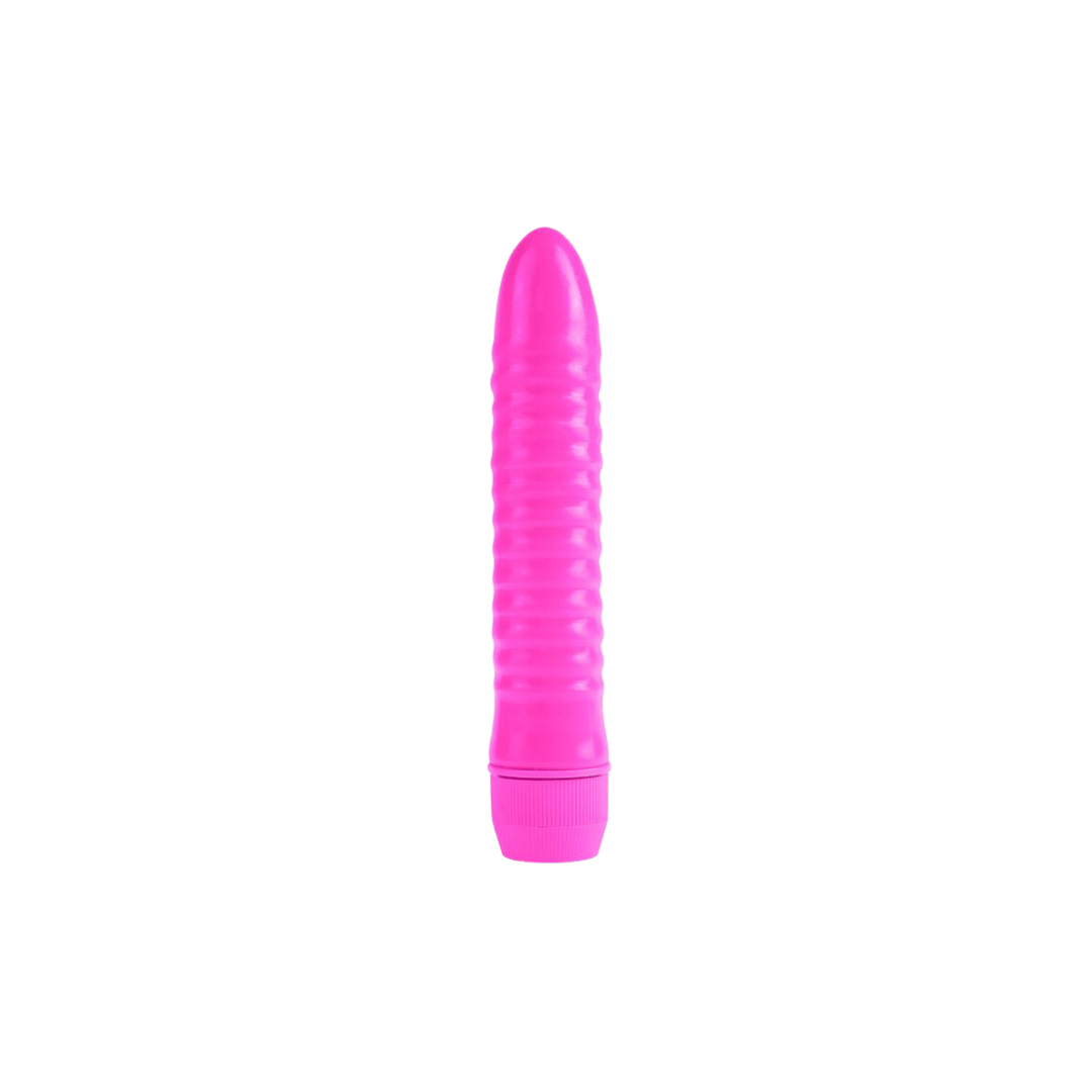 Pipedream Neon Ribbed Rocket